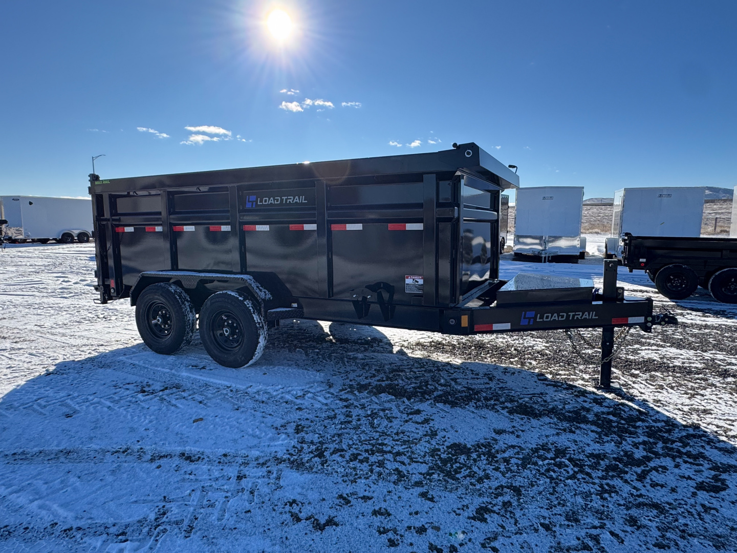 New 2026 Load Trail 7x14 Dump Trailer - 4' SIDEWALLS