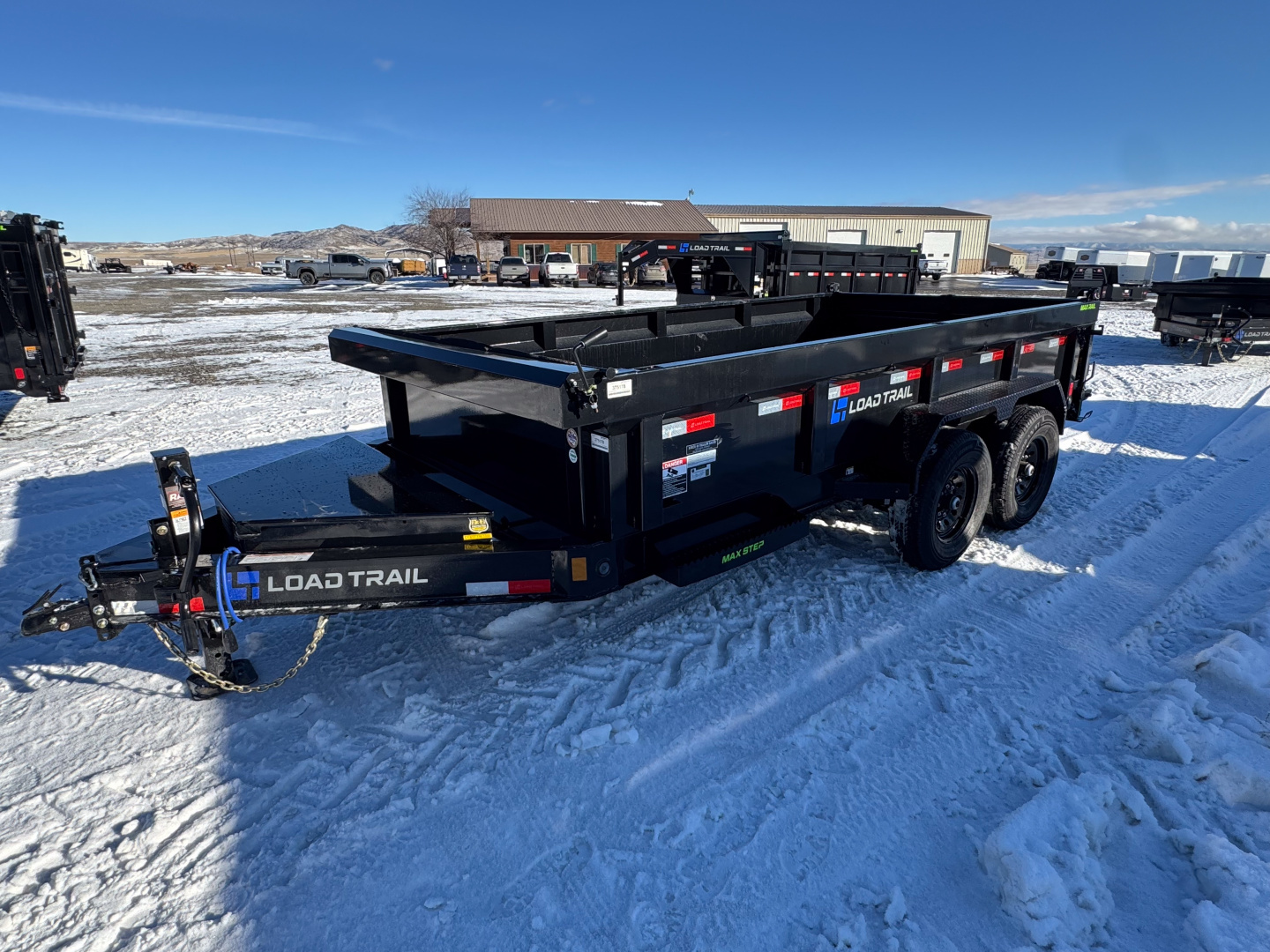 New 2026 Load Trail 7x14 Dump Trailer -2' SIDEWALLS