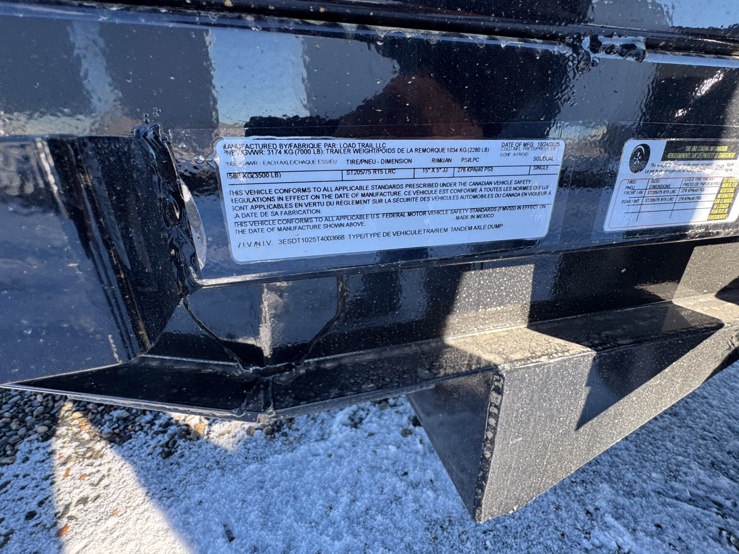 New 2026 Load Trail DE 60X10 DUMP TRAILER