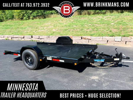 New Heavy Duty Top Hat 80x12 Utility Tilt Bed - 7000# GVWR!