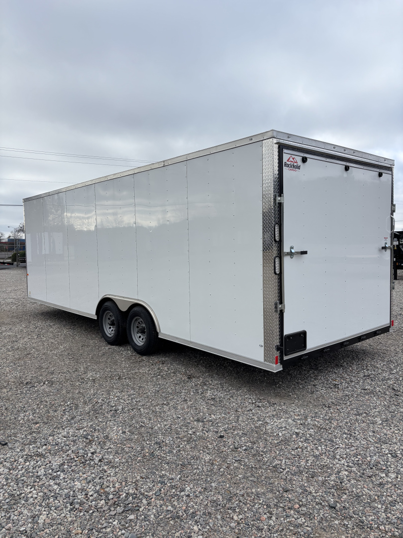 New 2026 Rock Solid Cargo 8.5 x 24 10K Enclosed Trailer