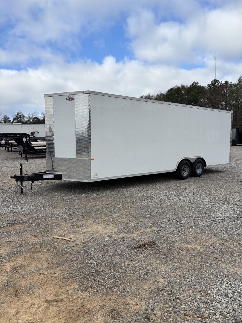 New 2026 Rock Solid Cargo 8.5 x 24 10K Enclosed Trailer