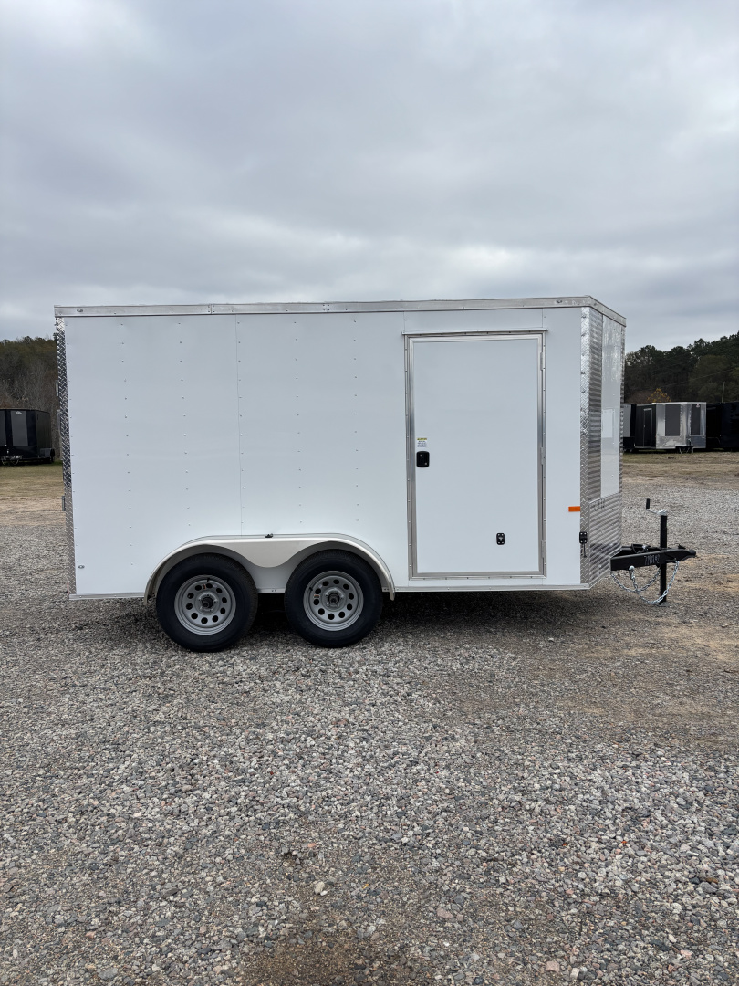 New 2026 Rock Solid Cargo 7 X 12 7K Enclosed Trailer