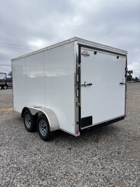 New 2026 Rock Solid Cargo 7 X 12 7K Enclosed Trailer