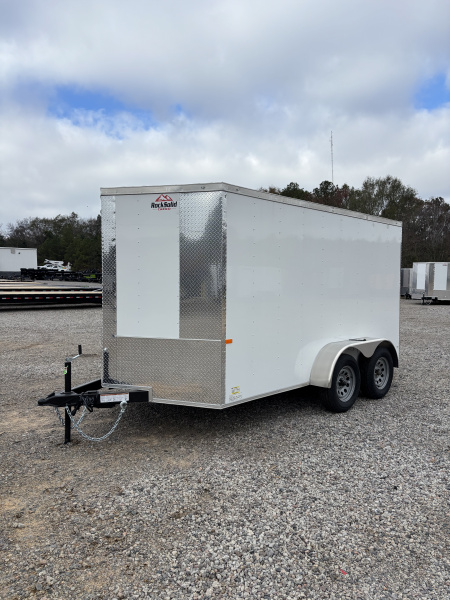 New 2026 Rock Solid Cargo 7 X 12 7K Enclosed Trailer