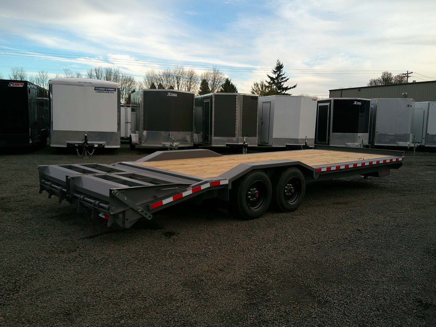 New 2026 Midsota 8.5x24 Equipment Trailer