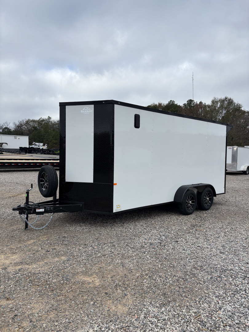 New 2026 Rock Solid Cargo 7 X 16 7K Enclosed Trailer