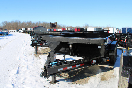 New 2026 PJ Trailers 14' DT1 14K GVWR Dump Trailer