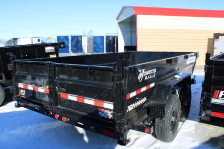 New 2026 PJ Trailers 14' DT1 15.4K GVWR Dump Trailer