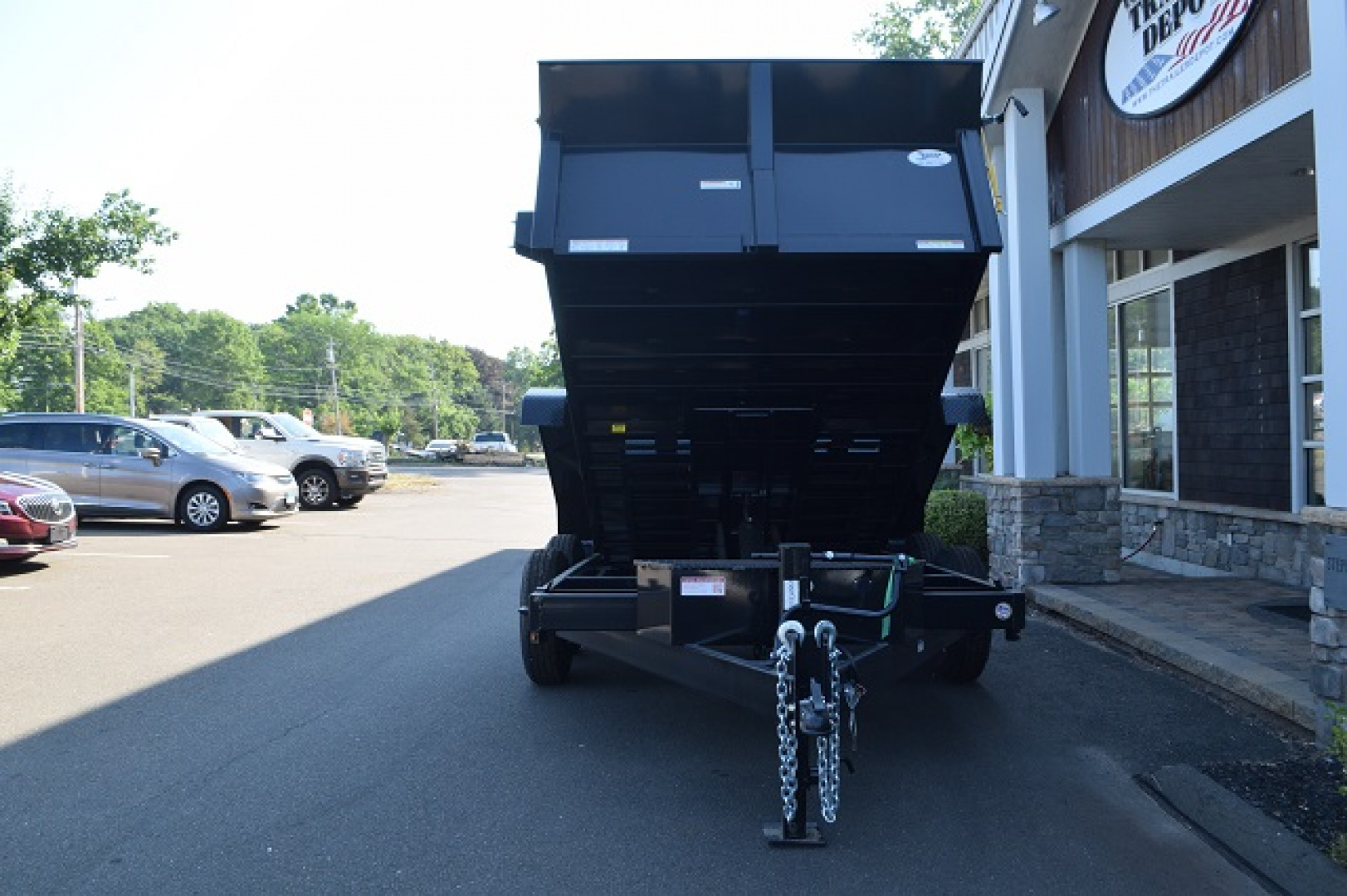 New SURE-TRAC 7' x 12' HEAVY DUTY SCISSOR DUMP TRAILER 12K