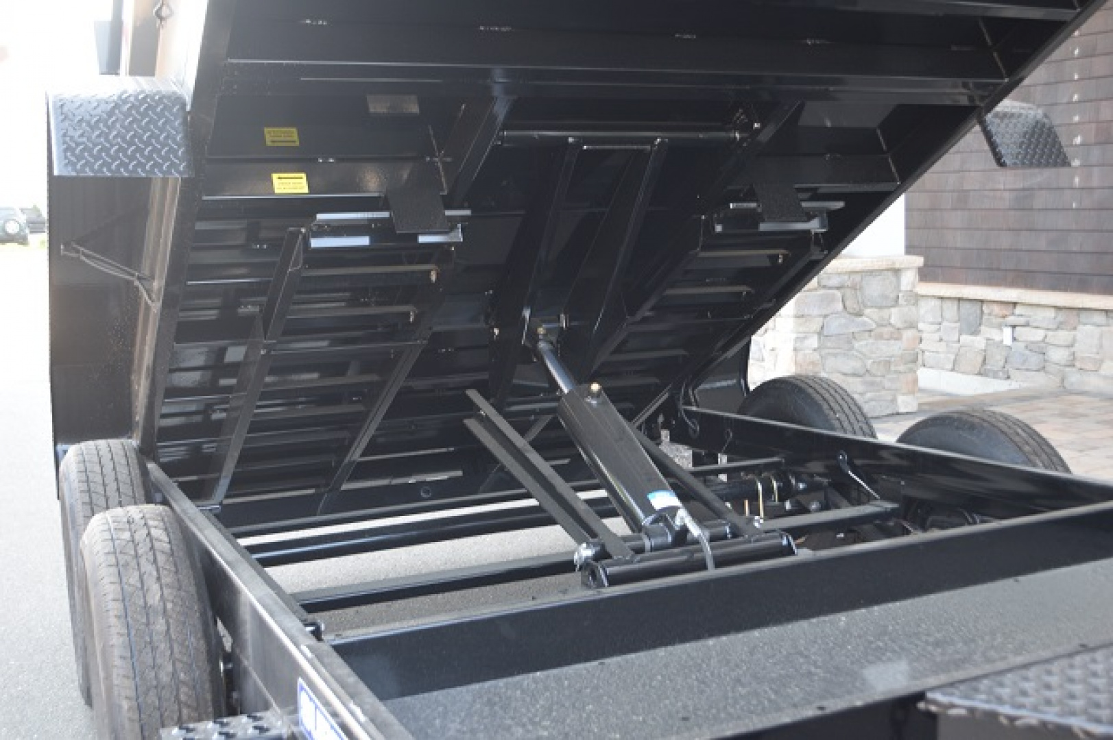 New SURE-TRAC 7' x 12' HEAVY DUTY SCISSOR DUMP TRAILER 12K