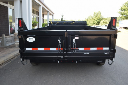 New SURE-TRAC 7' x 12' HEAVY DUTY SCISSOR DUMP TRAILER 12K