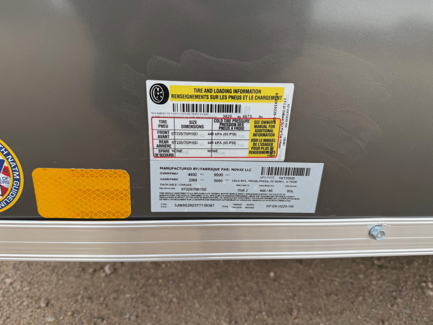 New 2026 Pace American- Outback DLX Car Hauler- 8.5x20- 10K- Composite Sides (Polycore)