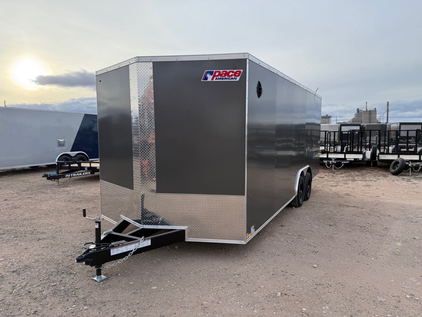 New 2026 Pace American- Outback DLX Car Hauler- 8.5x20- 10K- Composite Sides (Polycore)