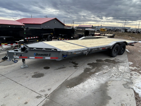 New 2026 Diamond C Trailers HXD207 22X102 Tilt Trailer