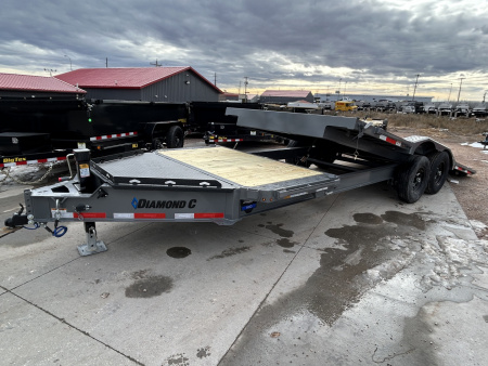 New 2026 Diamond C Trailers HXD207 22X102 Tilt Trailer