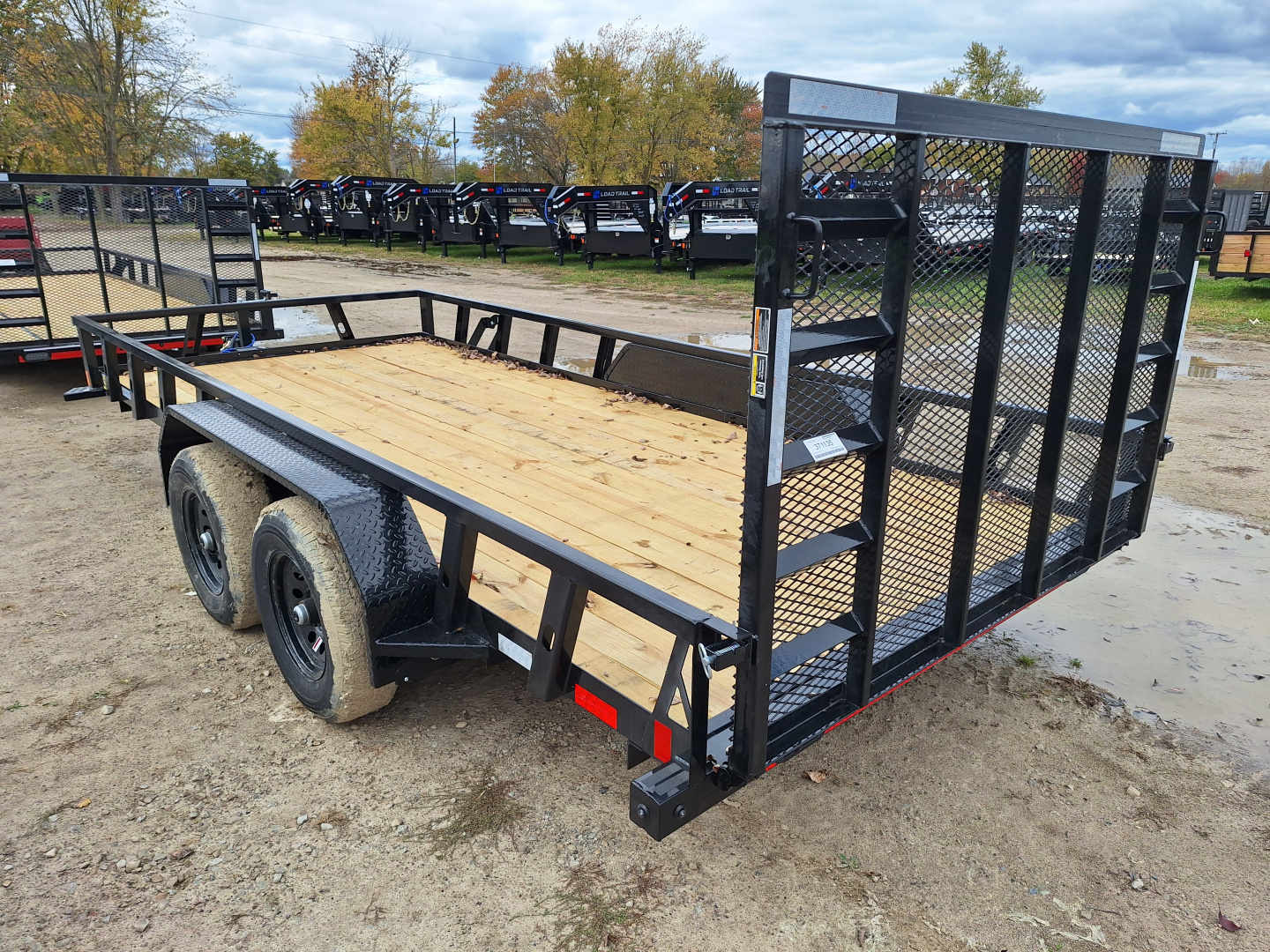 New 2026 Load Trail 83x16 10K Lowside Landscape Trailer