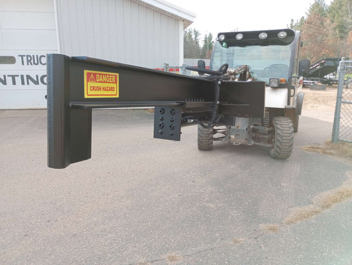 New 2025 Jenkins Iron and Steel Wood Splitter-36", Single Wedge Attachment