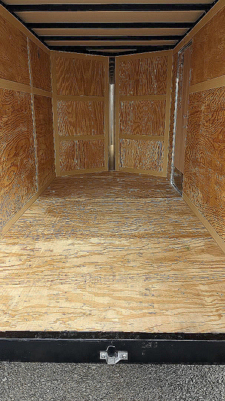 New 2026 Homesteader 6x12 Intrepid V-Nose Cargo Trailer w/ Ramp Door