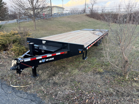 New 2026 BWISE EDB24-17 Equipment Trailer