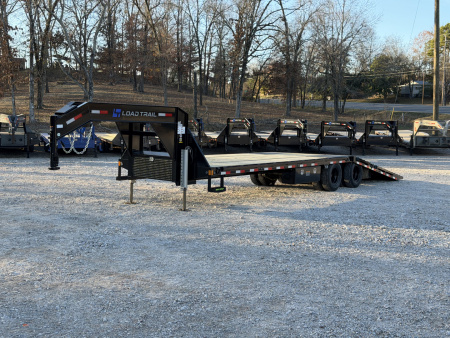 New 2026 Load Trail 102X32 GL 25.9K GVWR HYDRUALIC DOVETAIL HYDRAULIC JACKS 12' DOVETAIL 14PLY Flatbed Trailer