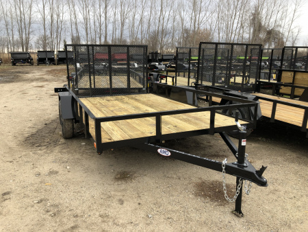 New 2026 AMO 82X14 W/ LED LIGHTS Landscape Trailer