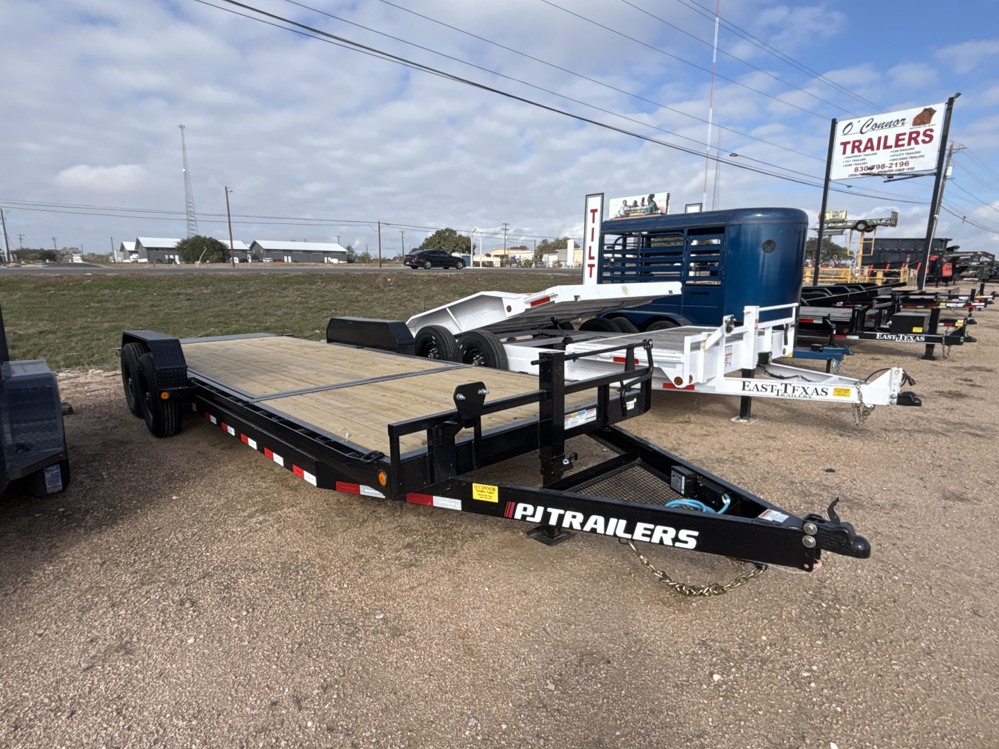 New 2026 PJ Trailers t6 Tilt Trailer