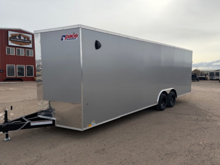New 2026 Pace American Outback 8.5x24 Car Hauler- See Upgrades
