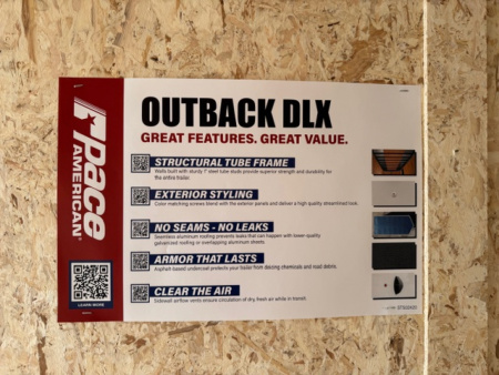 New 2026 Pace American Outback 8.5x24 Car Hauler- See Upgrades