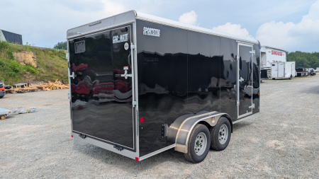 New 2026 Car Mate 7x16 HD Sportster Cargo Trailer w/ Ramp Door
