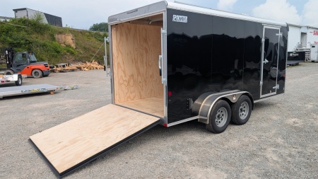 New 2026 Car Mate 7x16 HD Sportster Cargo Trailer w/ Ramp Door