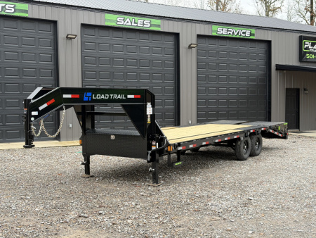 New 2026 Load Trail 102X25' GP MAX RAMPS 14K GVWR Flatbed Trailer