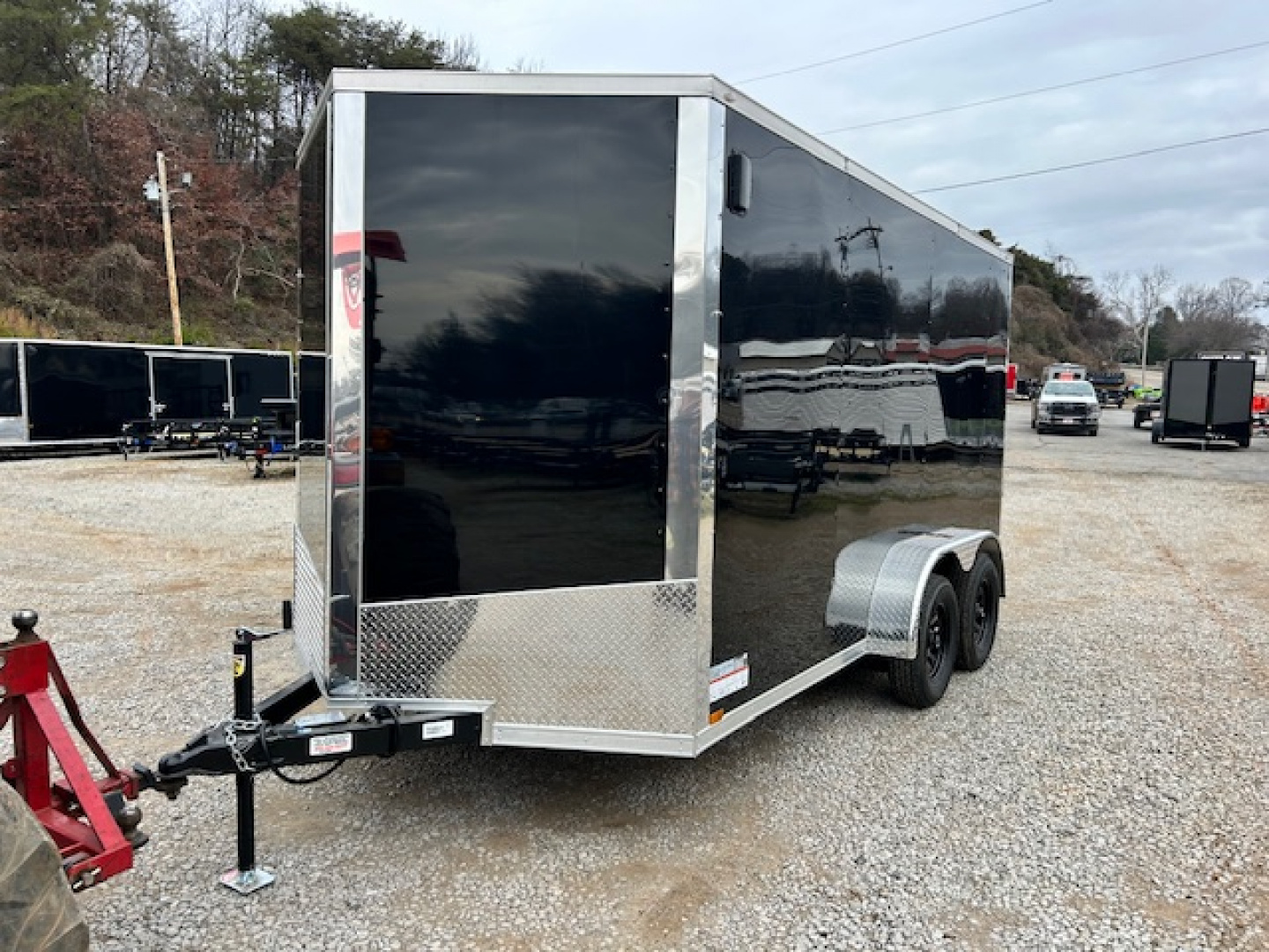 New 2026 Outlaw Trailers 7x14 7k Cargo / Enclosed Trailer