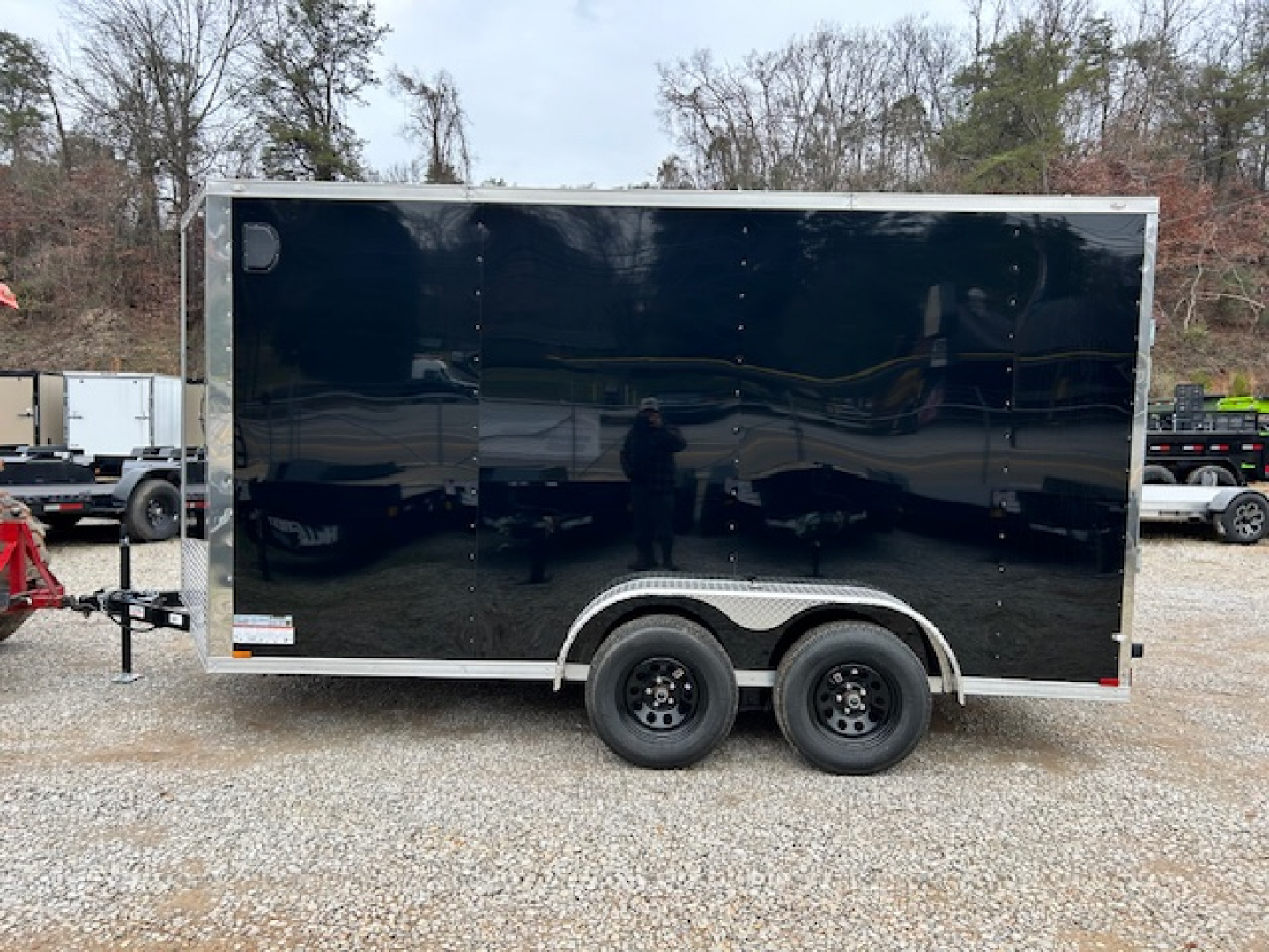 New 2026 Outlaw Trailers 7x14 7k Cargo / Enclosed Trailer