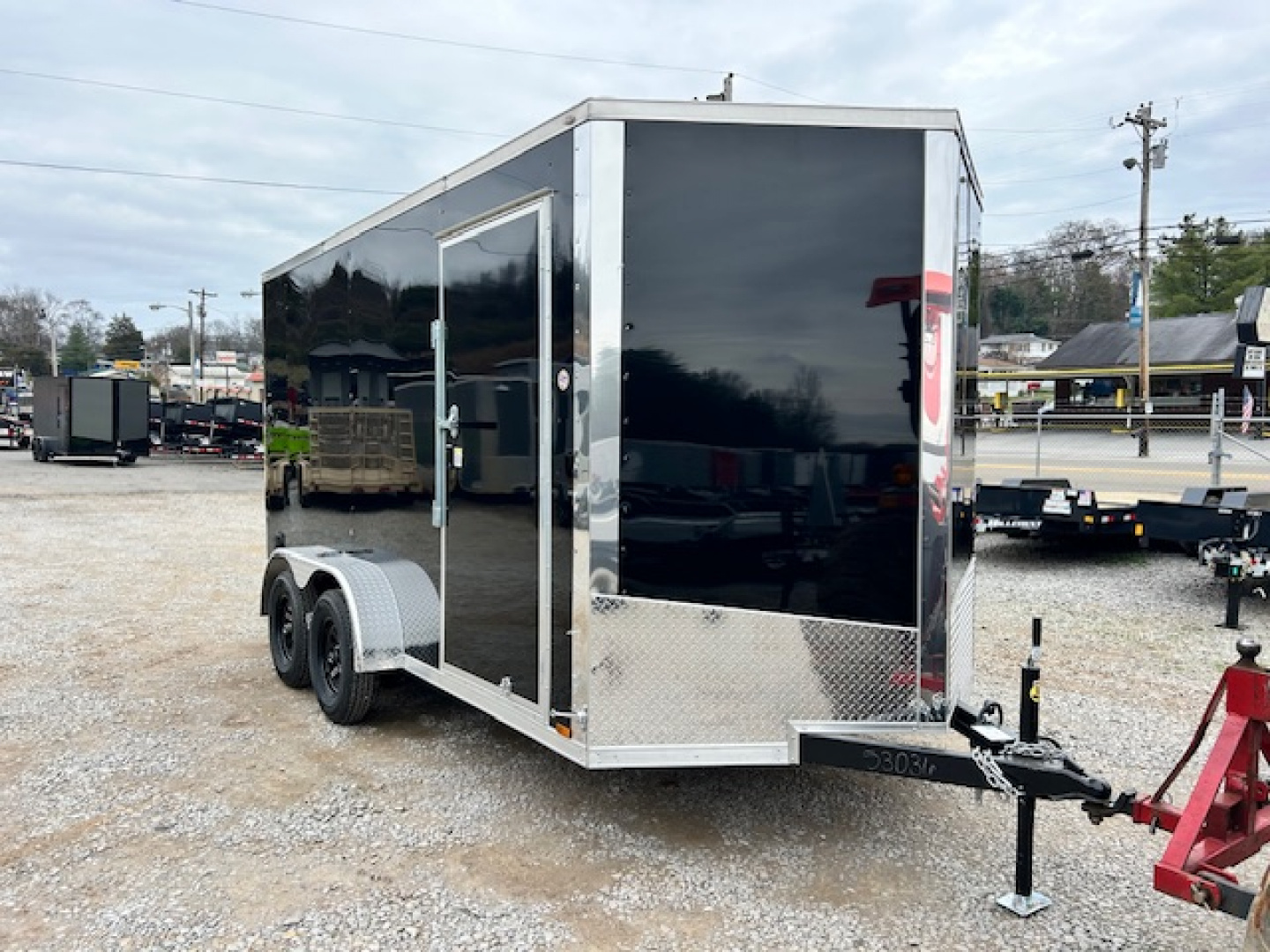 New 2026 Outlaw Trailers 7x14 7k Cargo / Enclosed Trailer