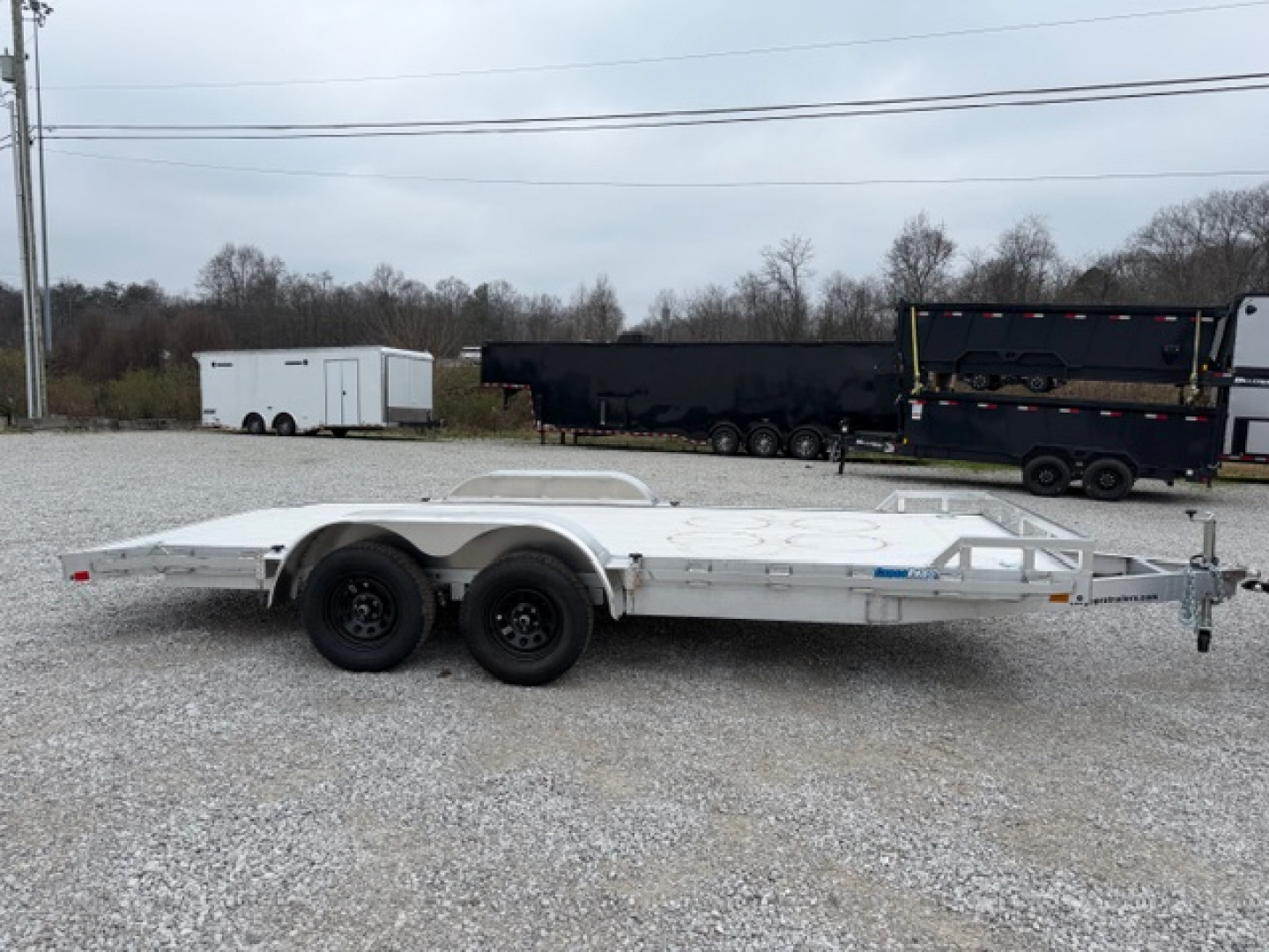 New 2026 ALCOM 18' Alum 7k Car Hauler