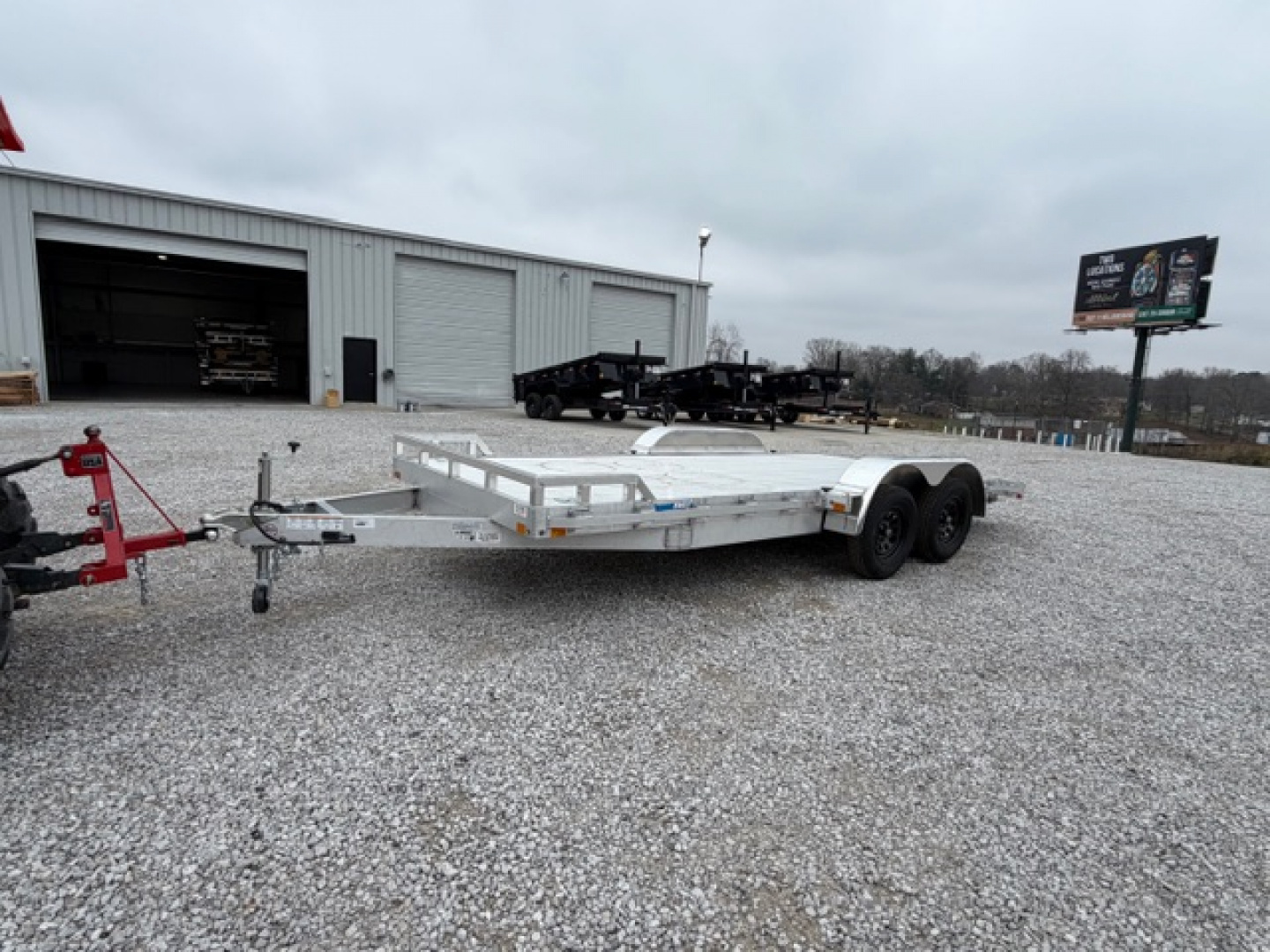 New 2026 ALCOM 18' Alum 7k Car Hauler