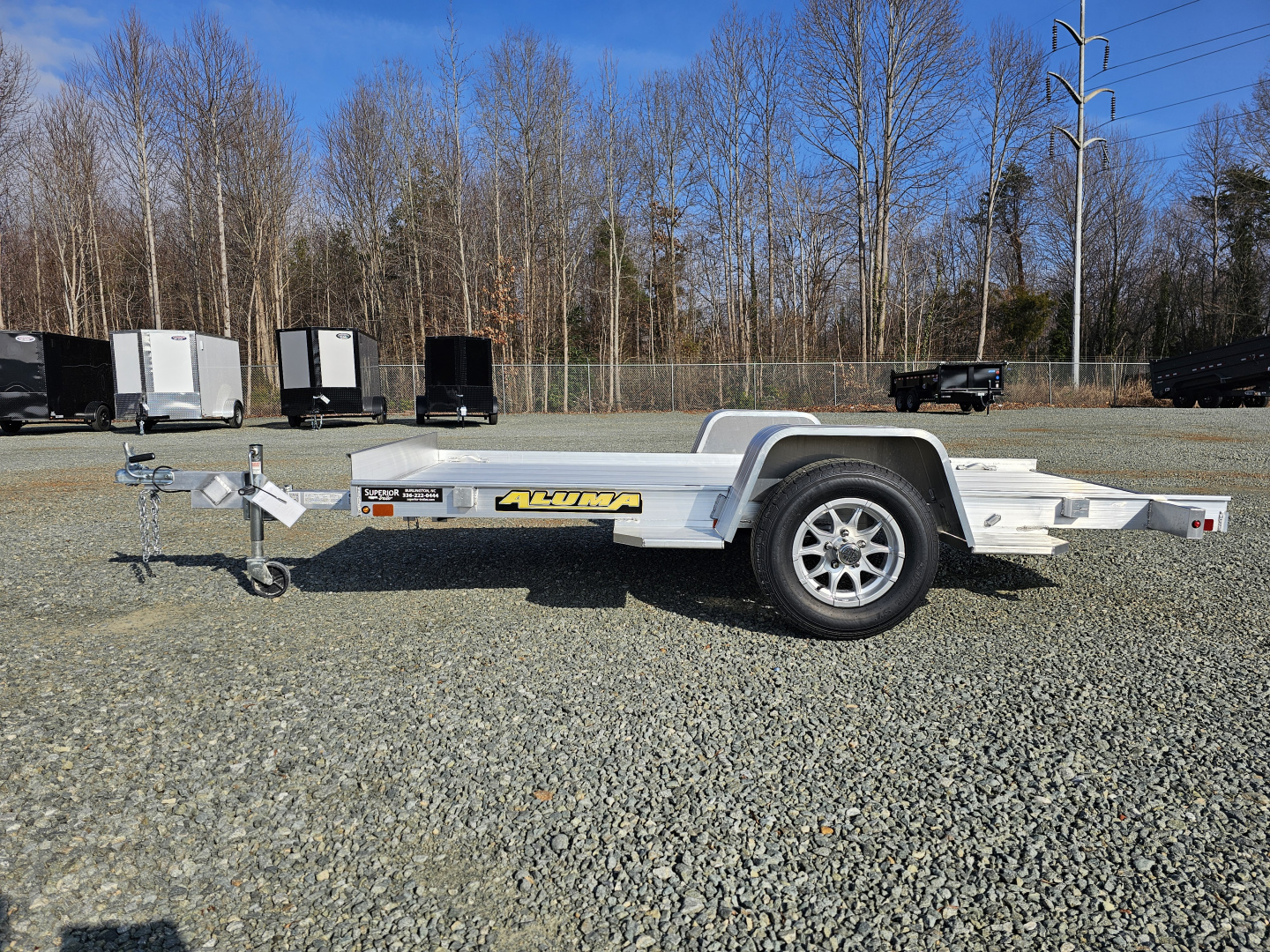 New 2026 Aluma 5410 Tilt Utility Trailer