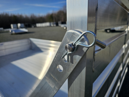 New 2026 Aluma 548 w/ 12" Solid Sides and Tailgate Utility Trailer