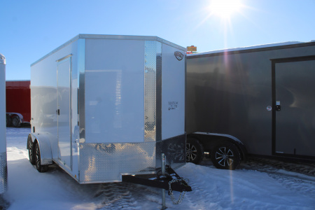New 2026 Impact Trailers 7X14 + 12  R Cargo / Enclosed Trailer