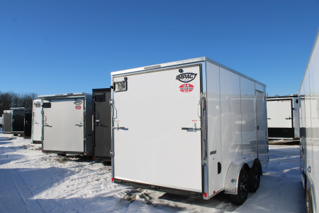 New 2026 Impact Trailers 7X14 + 12" R Cargo / Enclosed Trailer