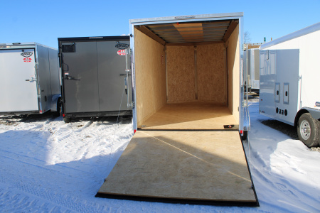 New 2026 Impact Trailers 7X14 + 12" R Cargo / Enclosed Trailer