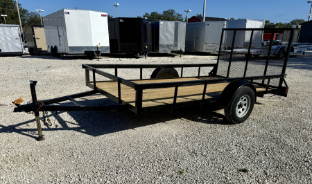 Used 2006 6x12 Loudo Trailers Inc 3K Angle Iron Utility Trailer