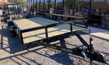 New 2026 Caliber Trailer Mfg 6.10x18 TA Utility Trailer