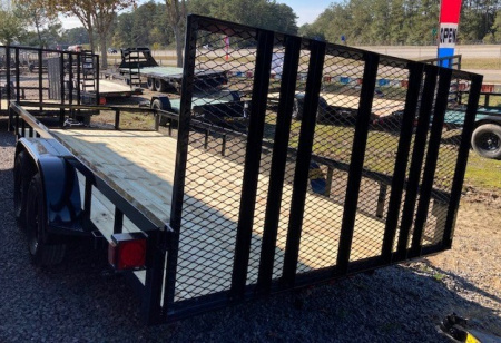 New 2026 Caliber Trailer Mfg 6.10x18 TA Utility Trailer