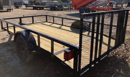 New 2026 Caliber Trailer Mfg 6.06x12 SA Utility Trailer