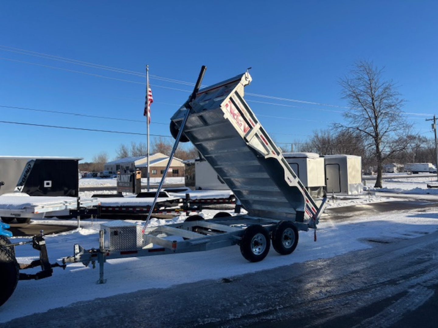 New 2026 N & N 6x12 10K Dump Trailer