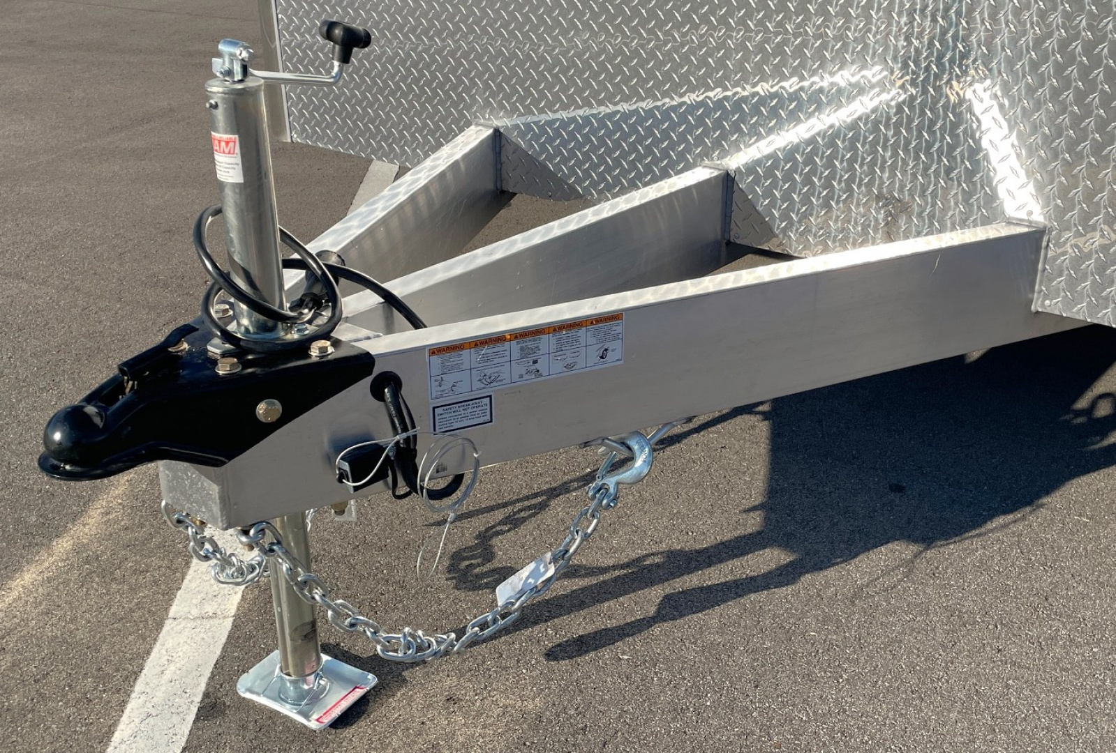 New ATC RoM 400 White 20' Aluminum Enclosed Car Hauler Trailer: Coin Floor, Escape Door, Spare 7,700 GVWR