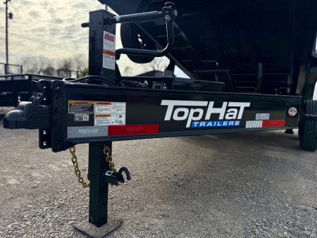 New 2026 Top Hat Trailers DX20-16x83 Dump Trailer (Super Singles)