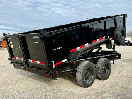 New 2026 Top Hat Trailers DX20-16x83 Dump Trailer (Super Singles)